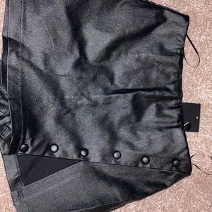 Fashion Nova Leather skort